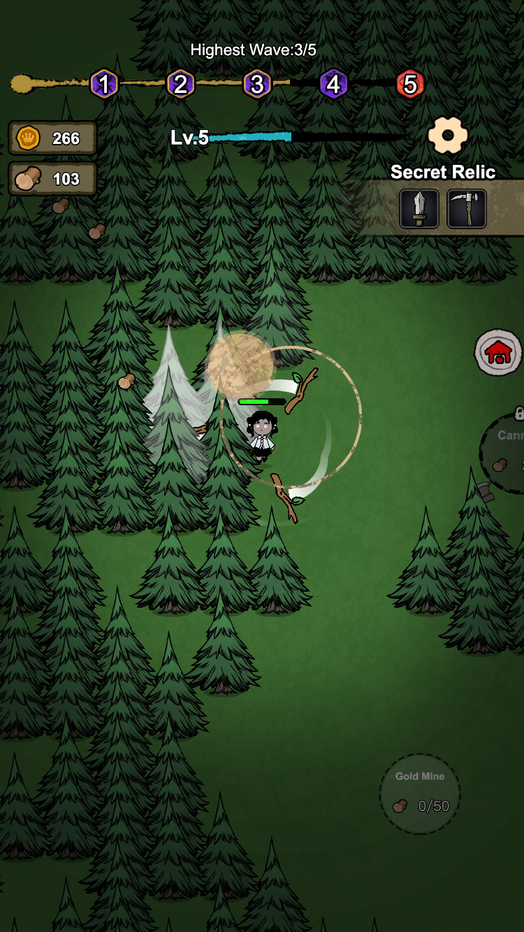Forest cannon defense
